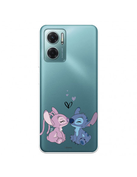 Funda para Xiaomi Redmi Note 11 Pro 5G Oficial de Disney Angel & Stitch  Beso - Lilo