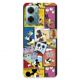 Funda para Xiaomi Redmi 10 5G Oficial de Disney Mickey Comic - Clásicos Disney