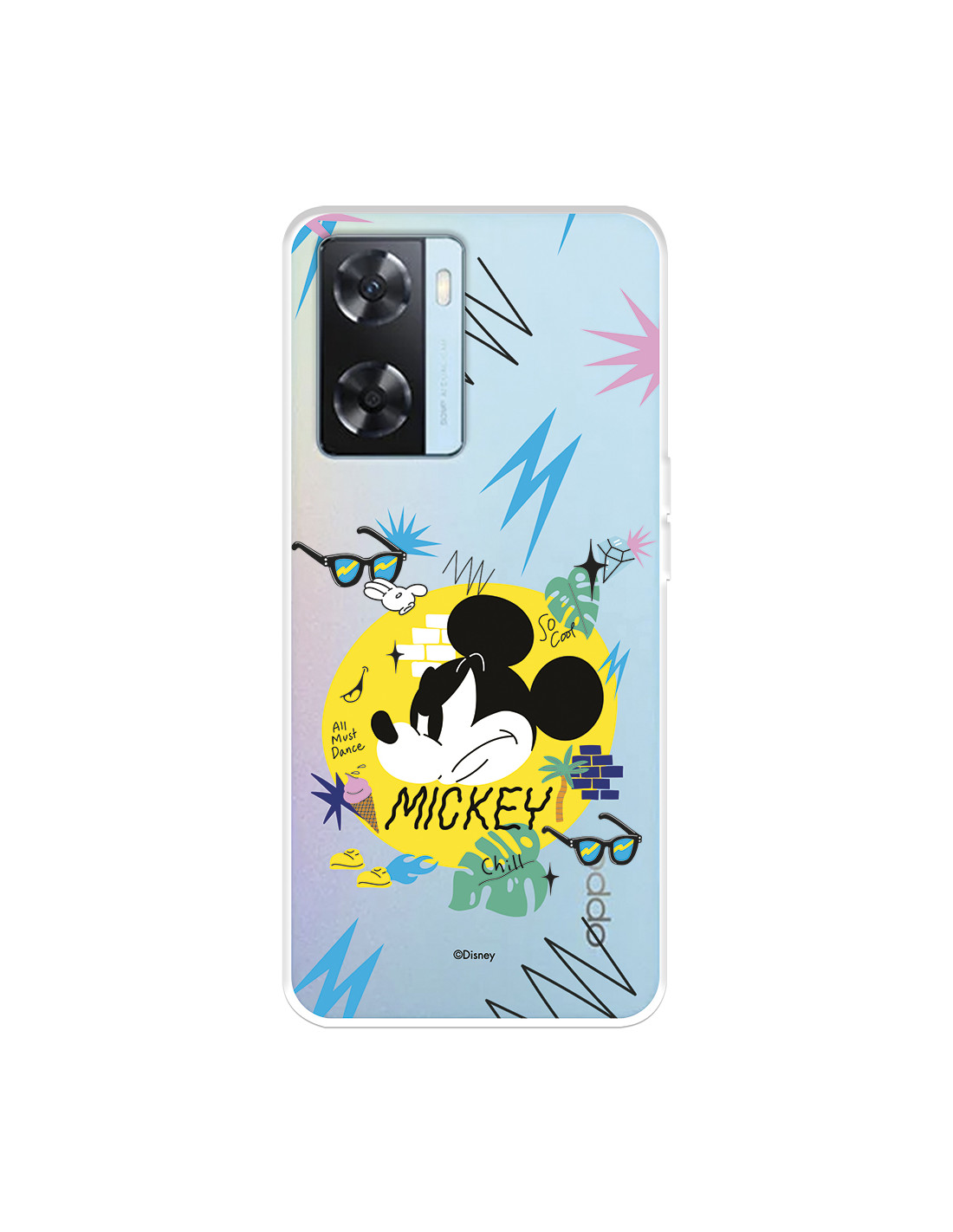 Funda para Oppo A79 5G Oficial de Disney Mickey Comic - Clásicos
