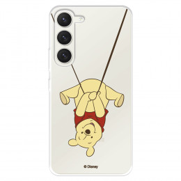 Funda para Samsung Galaxy S23 Oficial de Disney Winnie Columpio - Winnie The Pooh