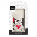 Funda para Samsung Galaxy S23 Oficial de Disney Mickey y Minnie Beso - Clásicos Disney