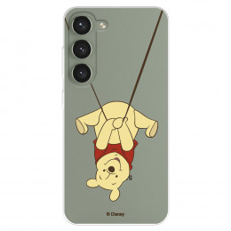 Funda para Samsung Galaxy S23 Plus Oficial de Disney Winnie Columpio - Winnie The Pooh