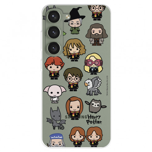 Funda para Samsung Galaxy S23 Plus Oficial de Harry Potter Personajes Iconos - Harry Potter