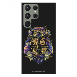 Funda para Samsung Galaxy S23 Ultra Oficial de Harry Potter Hogwarts Floral - Harry Potter