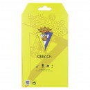 Funda para Samsung Galaxy S23+ del Cádiz CF Escudo Fondo Bicolor  - Licencia Oficial Cádiz CF