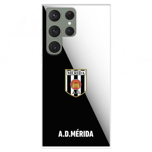 Funda para Samsung Galaxy S23 Ultra del Mérida Escudo Bicolor  - Licencia Oficial Mérida
