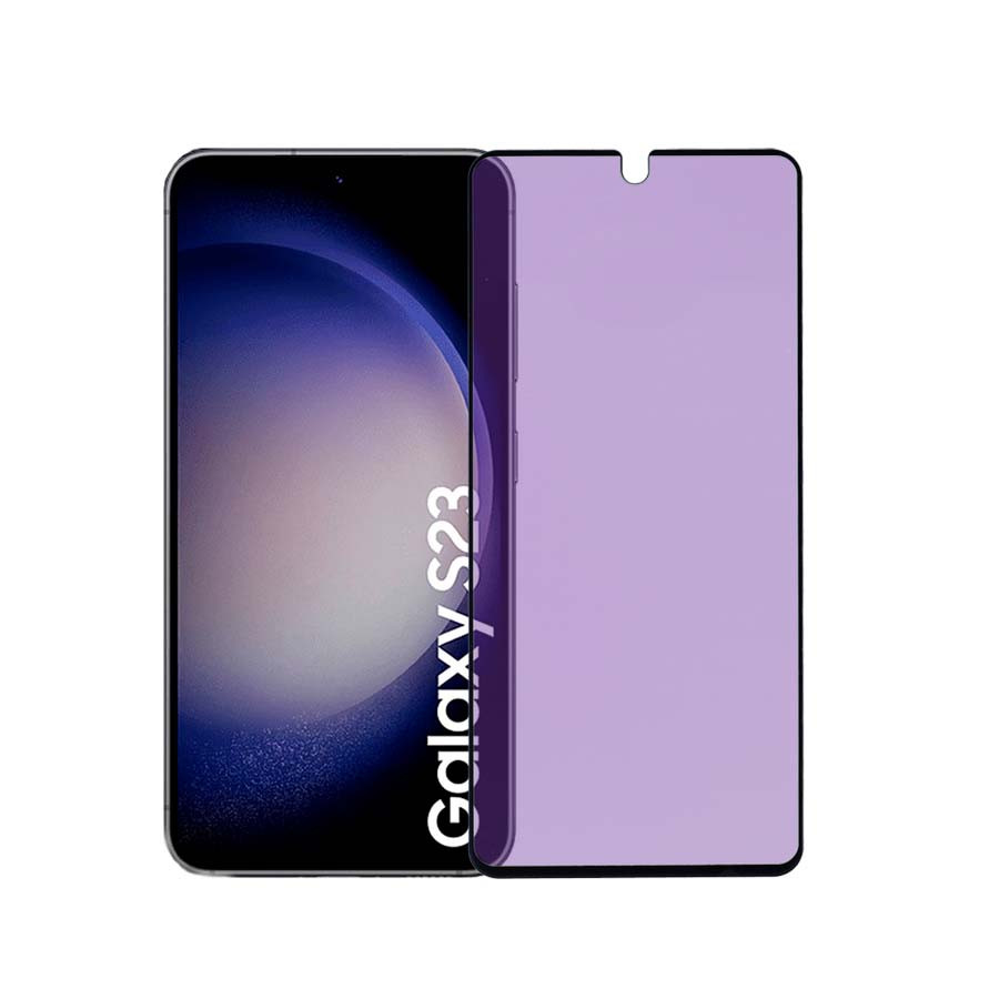 Cristal Templado Completo Anti Blue-Ray para Samsung Galaxy S23 - La Casa  de las Carcasas, Accesorios y Fundas para móviles