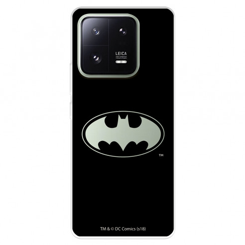 Funda para Xiaomi 13 Pro Oficial de DC Comics Batman Logo Transparente - DC Comics