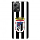 Funda para Xiaomi Poco X5 5G del Club Deportivo Badajoz Escudo Blanquinegro  - Licencia Oficial Club Deportivo Badajoz