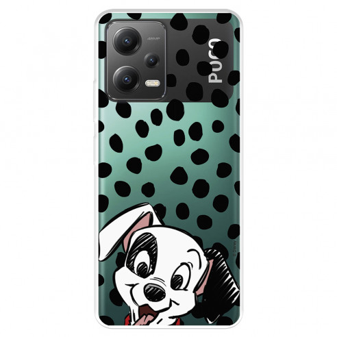 Funda para Xiaomi Poco X5 5G Oficial de Disney Cachorro Manchas - 101 Dálmatas