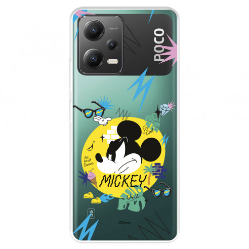 Funda para Xiaomi Poco X5 5G Oficial de Disney Mickey Mickey Urban - Clásicos Disney