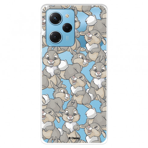 Funda para Xiaomi Poco X5 Pro 5G Oficial de Disney Tambor Patrones - Bambi