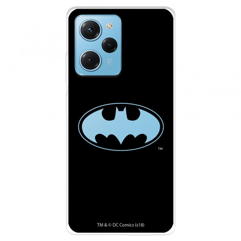 Funda para Xiaomi Poco X5 Pro 5G Oficial de DC Comics Batman Logo Transparente - DC Comics