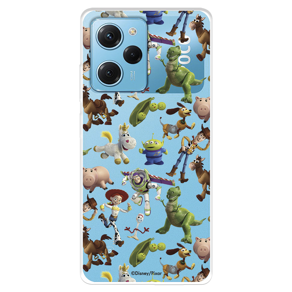 Funda para Xiaomi Poco X5 Pro 5G Oficial de Disney Muñecos Toy