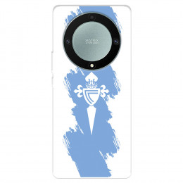 Funda para Huawei Honor Magic5 Lite del RC Celta Escudo Trazo Azul  - Licencia Oficial RC Celta