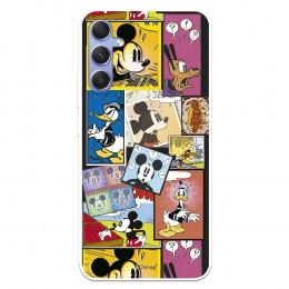 Funda para Samsung Galaxy A34 5G Oficial de Disney Mickey Comic - Clásicos Disney