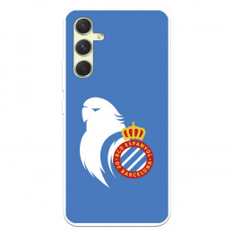 Funda para Samsung Galaxy A54 5G del RCD Espanyol Escudo Perico  - Licencia Oficial RCD Espanyol