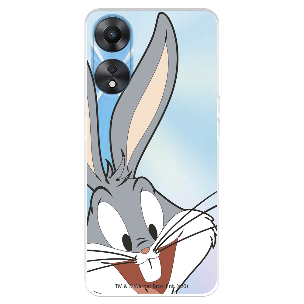 Funda para Oppo A78 5G Oficial de Warner Bros Bugs Bunny Silueta