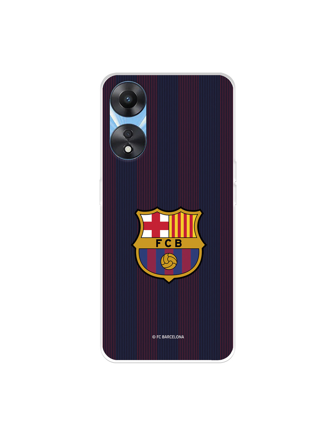 Funda para Oppo A78 5G del FC Barcelona Rayas Blaugrana - Licencia Oficial  FC Barcelona
