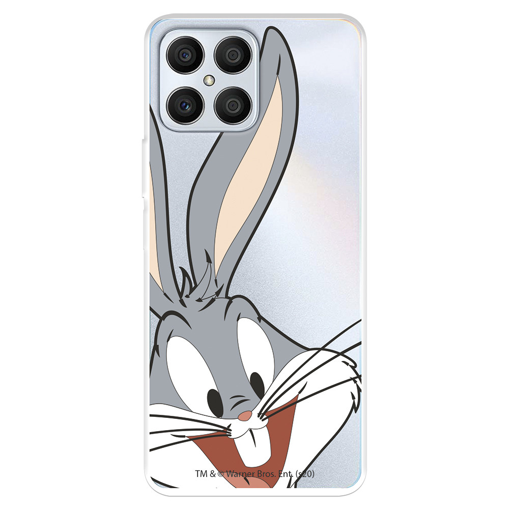 Funda para Oppo A78 5G Oficial de Warner Bros Bugs Bunny Silueta  Transparente - Looney Tunes