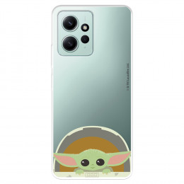 Funda para Xiaomi Redmi Note 12 4G Oficial de Star Wars Baby Yoda Sonrisas - The Mandalorian