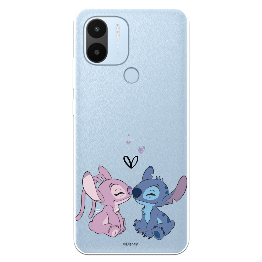 Funda para Xiaomi Redmi 9AT Oficial de Disney Stitch Azul - Lilo & Stitch