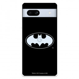 Funda para Google Pixel 7A Oficial de DC Comics Batman Logo Transparente - DC Comics