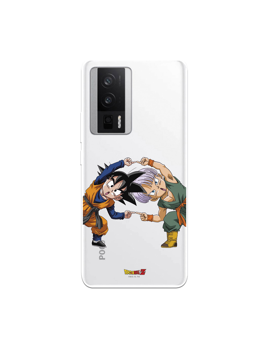 Funda para Xiaomi Poco F3 Oficial de Dragon Ball Goten y Trunks Fusión -  Dragon Ball