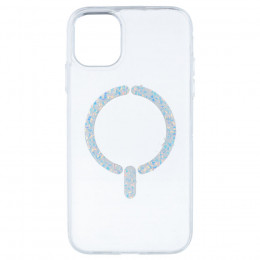 Funda Ring Glitter compatible con Magsafe para iPhone 11
