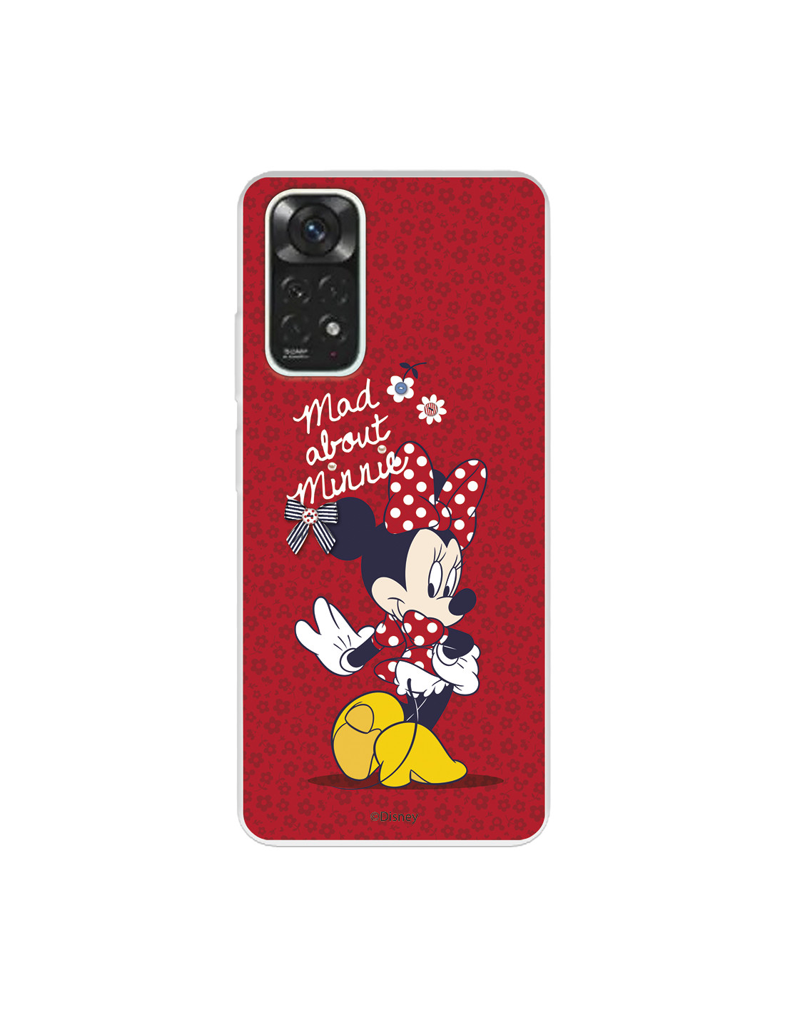 Funda para Xiaomi Redmi Note 12 Pro 5G Oficial de Disney Minnie Mad About -  Clásicos Disney