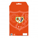 Funda para Xiaomi Redmi Note 12 Pro del Rayo Vallecano Escudo Patrón Fondo Negro  - Licencia Oficial Rayo Vallecano
