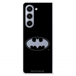 Funda para Samsung Galaxy Z Fold 5 Oficial de DC Comics Batman Logo Transparente - DC Comics