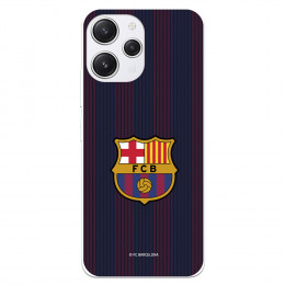 Funda para Xiaomi Redmi 12 del FC Barcelona Rayas Blaugrana  - Licencia Oficial FC Barcelona