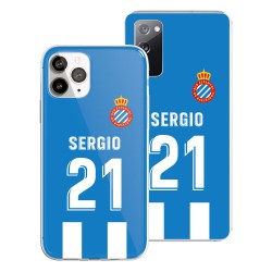 Funda Oficial RCD Espanyol - Dorsal Camiseta Personalizado