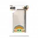 Funda para iPhone 15 Pro Max Oficial de Star Wars Baby Yoda Sonrisas - The Mandalorian