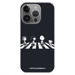 Funda para iPhone 15 Pro Max Oficial de Peanuts Personajes Beatles - Snoopy