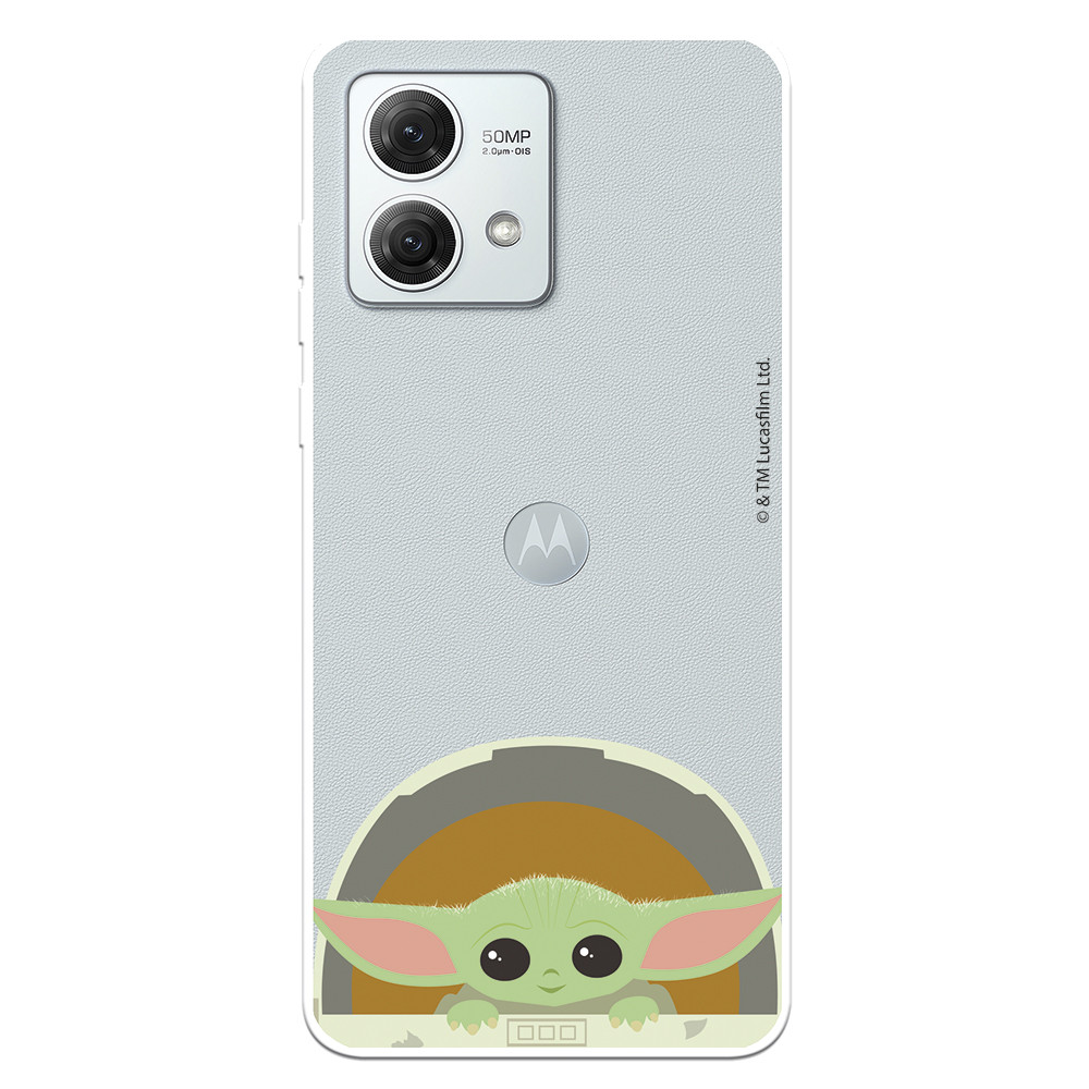 Funda para Motorola Moto G84 5G Oficial de Star Wars Baby Yoda