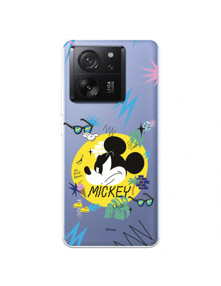 Funda para Xiaomi 13T Oficial de Disney Mickey Mickey Urban - Clásicos  Disney