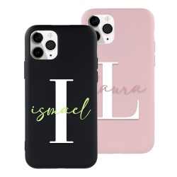 Funda Inicial Con Nombre Horizontal - más de 400 móviles disponibles