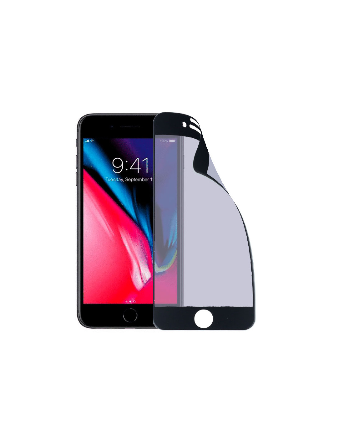 Cristal templado trasera irrompible - Transparente p. iPhone SE 2022, 2020  y iPhone 8, 7 - Spain