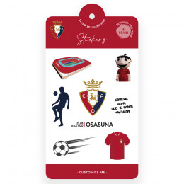 Stickers del Osasuna - Personaliza tus Dispositivos