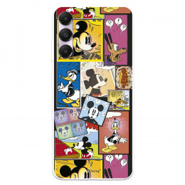 Funda para Samsung Galaxy A05s Oficial de Disney Mickey Comic - Clásicos Disney
