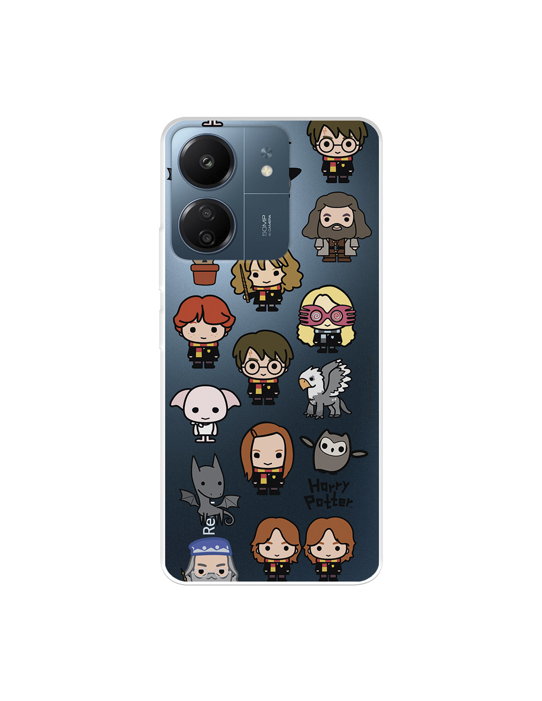 Funda para Xiaomi Redmi Note 9 Oficial de Harry Potter Personajes Iconos -  Harry Potter