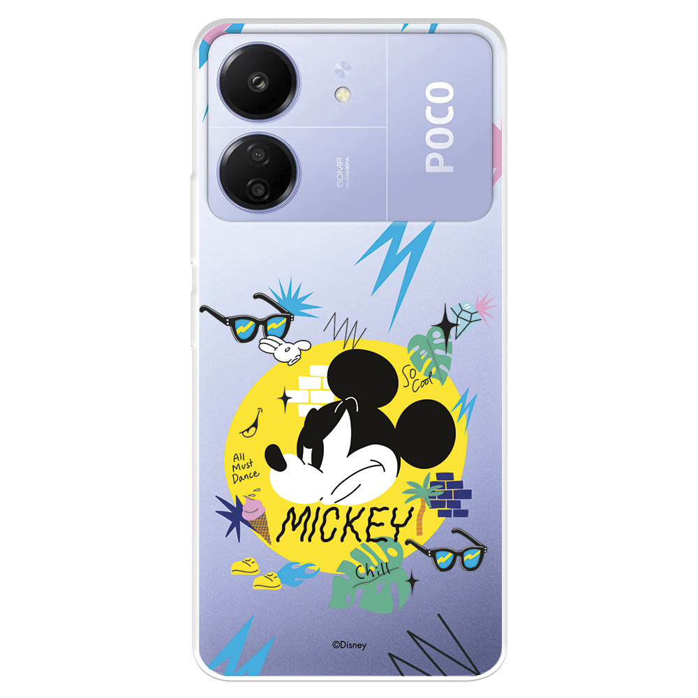 Funda para Xiaomi Poco C65 Oficial de Disney Mickey Comic - Clásicos Disney