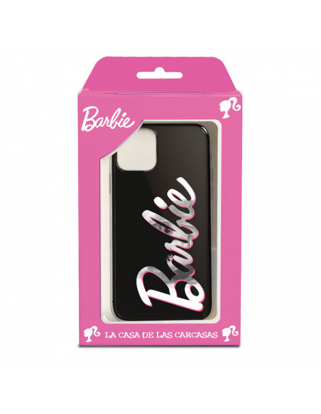 Funda para Oppo A79 5G Oficial de Mattel Barbie Logo Barbie Silicona Negra  - Barbie