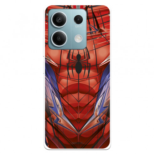 Funda para Xiaomi Redmi Note 13 Pro 5G Oficial de Marvel Spiderman Torso - Marvel