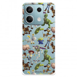 Funda para Xiaomi Redmi Note 13 Pro 5G Oficial de Disney Muñecos Toy Story Siluetas - Toy Story