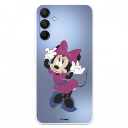 Funda para Samsung Galaxy A15 5G Oficial de Disney Minnie Rosa - Clásicos Disney