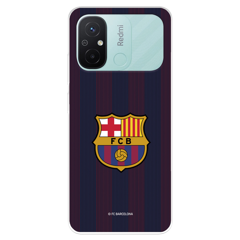 Funda para Xiaomi Redmi 10C del Barcelona - Licencia Oficial FC Barcelona