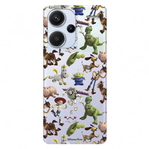 Funda para Xiaomi Redmi Note 13 Pro Plus 5G Oficial de Disney Muñecos Toy Story Siluetas - Toy Story